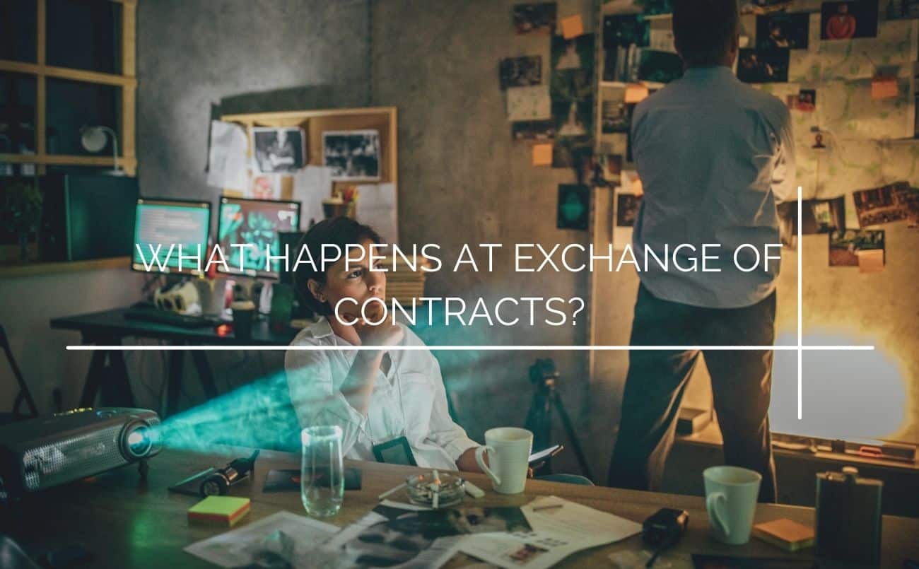 What happens at exchange of contracts? Brick Weaver