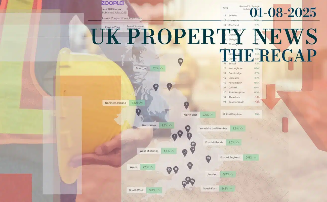 UK Property News Recap - 01.08.2025